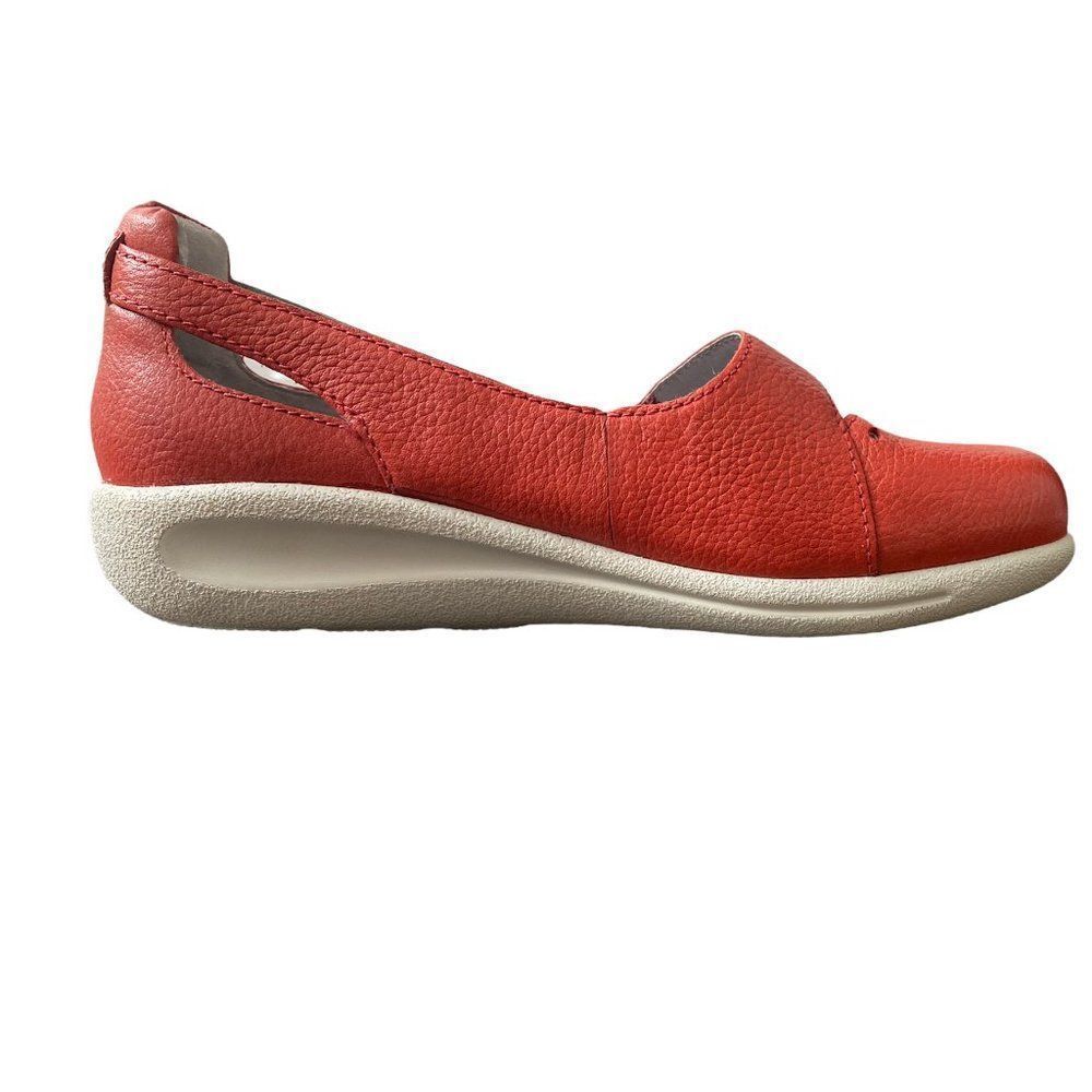 Sanita New Women's Red Leather Mary Jane size 36 - Picture 6 of 15